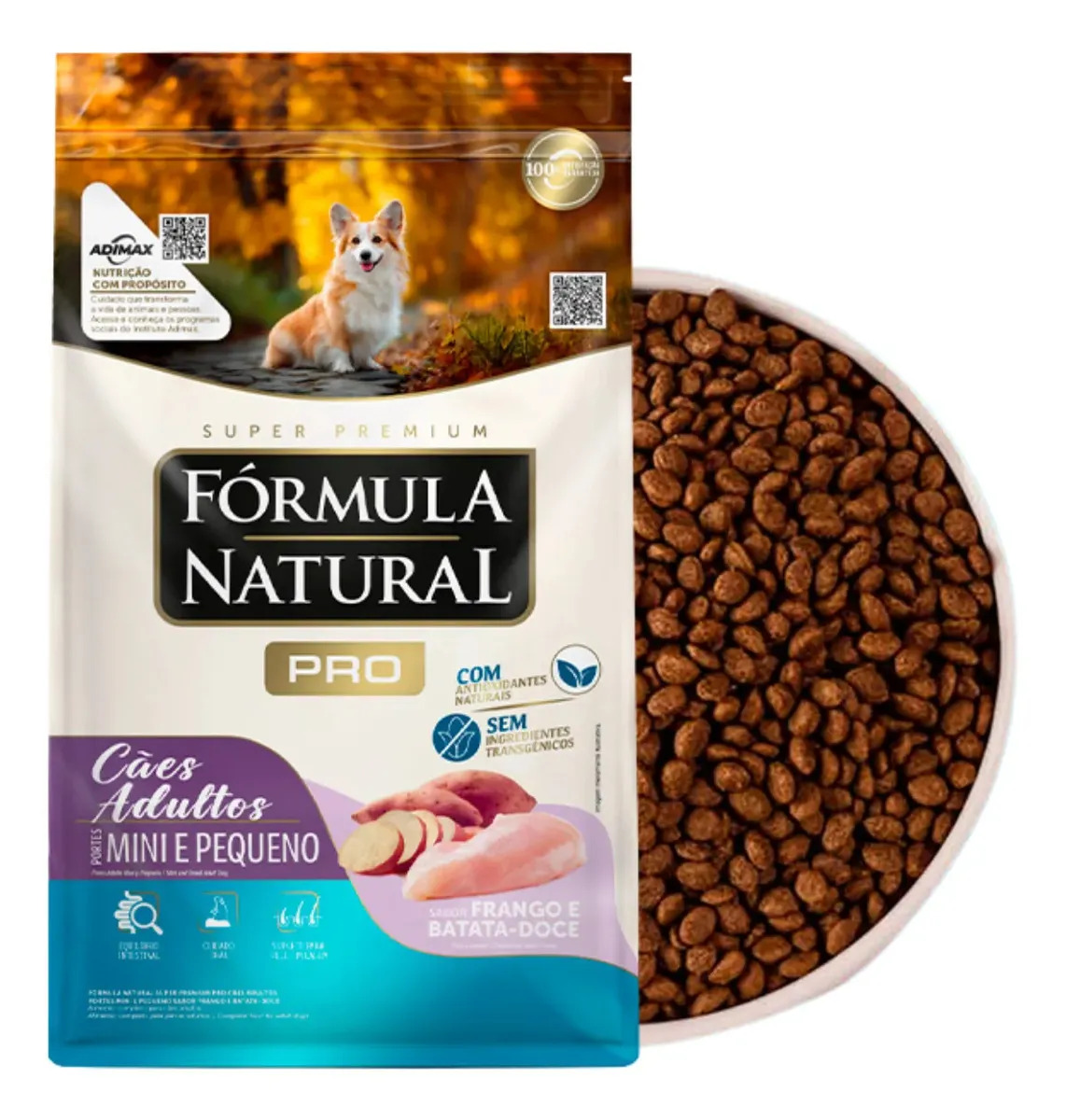 Ração Fórmula Natural Pró Cães Adultos Mini Pequeno 15kg