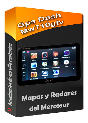 Actualizacion Gps Dash Mw710gtv Viamap Cambio De Software