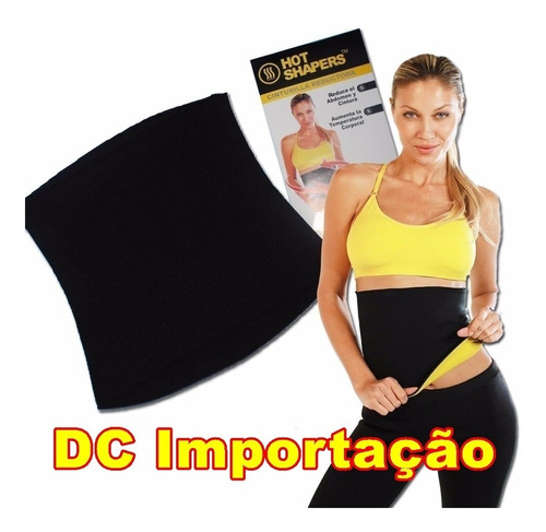 Cinta Hot Modeladora Queima Gordura Neoprene Abdominal Hot