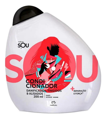 Condicionador 200ml Sou Danificados Tingidos E Alisados