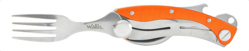 Juego De Cubiertos Wallis K900975 Campismo Naranja - 1