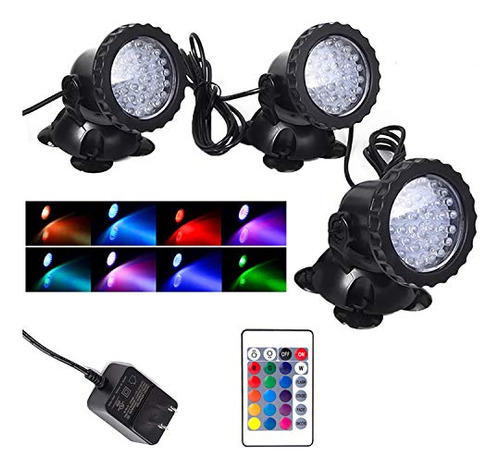 Color Changing Yard Spot Lights Outdoor Led Underwater ...