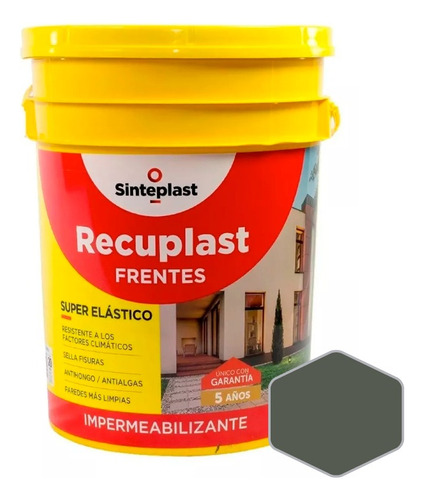 Recuplast Frentes Impermeabilizante Protección Colores | 20l