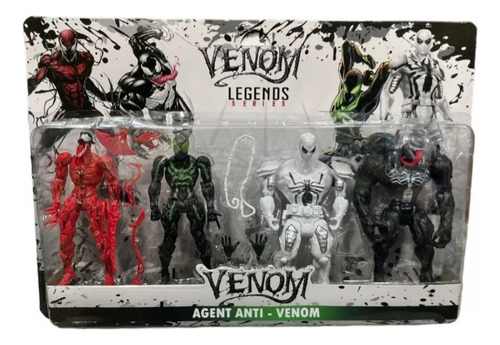 Venom X4 Muñecos Blister Articulables 