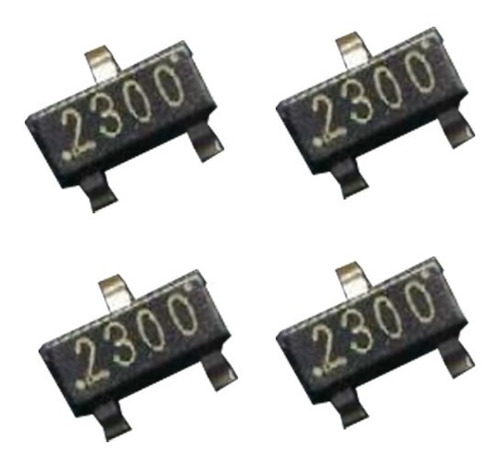 Si2300ds Si2300 2300ds Transistor Smd 2300 Mosfet - 4 Piezas