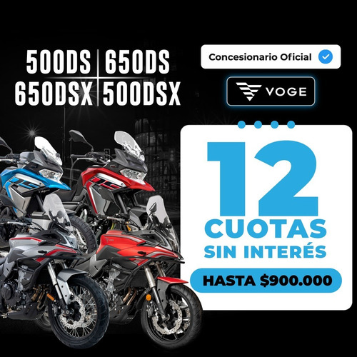 Voge 500 Ds Adventure 0km 2023 No Kawasaki Versys 300
