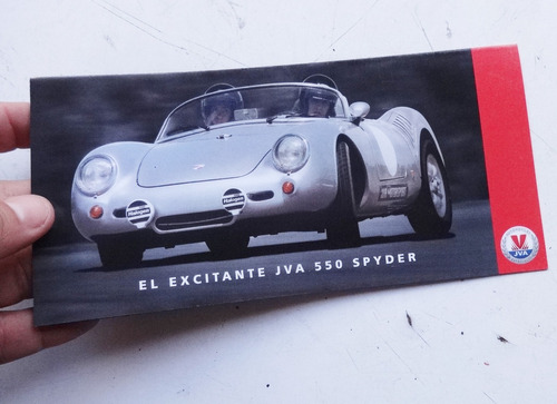 Folleto Agencia Jva Aff Porsche 550 360 No Manual Catalogo