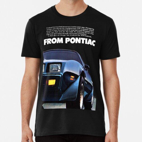 Remera Pontiac Firebird Transam Algodon Premium