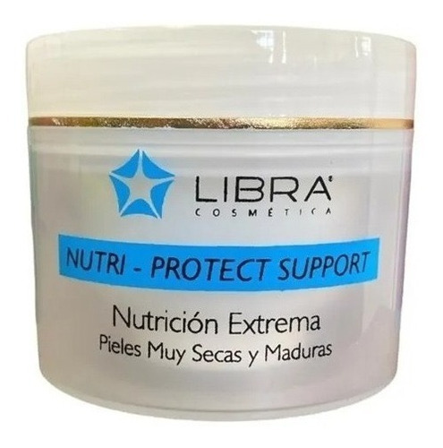 Crema Nutri Protect Support Libra X 50 Ml Momento De Aplicación Día/noche Tipo De Piel Muy Secas Y Maduras