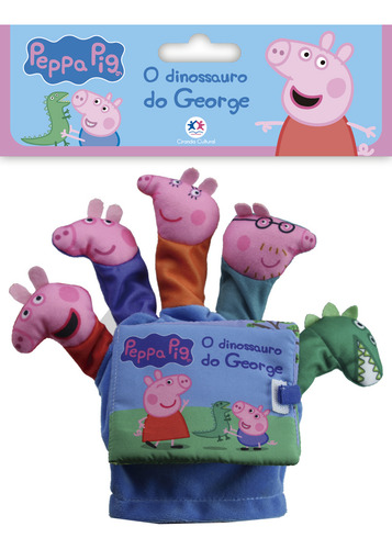 Peppa Pig - O Dinossauro Do George: Não Tem Subtítulo, De Ciranda Cultural. Tem Série, Vol. Volume Único. Editorial Editora Ciranda Cultural, Capa Mole, Primeira Edição Em Português, 2024