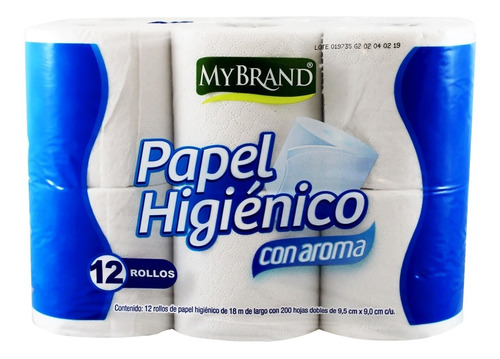 Papel Higienico 200hd My Brand 12 Rollos | MercadoLibre