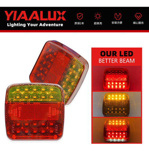 Luces Traseras Led Para Remolque, Luces Laterales, Luz