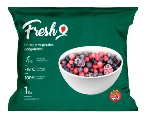 Mix Frutos Rojos Congelados Con Frutilla (x 1 Kg)