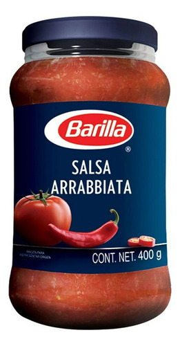 Salsa De Tomate Barilla Arrabbiata 400 Gr