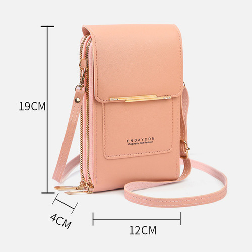 Bolso De Lujo Porta Celular Multifuncional Manos Libres
