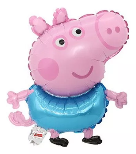 Globos Redondos Cerdita Peppa Pig 23cm