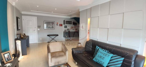 Imagem 4 de 30 de Cobertura Residencial Com 3 Dormitórios Sendo 2 Suítes E 2 Vagas De Garagem À Venda, 280 M² Por R$ 1.230.000 - Embaré - Santos/sp - Co0066