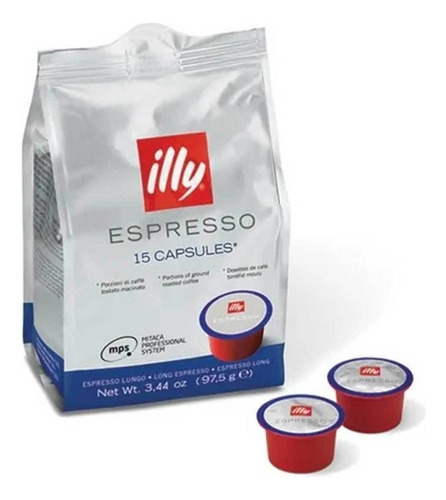 Café Illy Cápsulas Mitaca Lungo Exclusivas Para Cafeteras Mitaca Modelo Mps