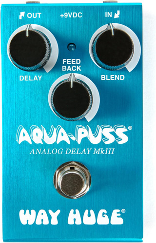 Smalls Aqua-puss Pedal De Efectos De Guitarra Analógica Dela
