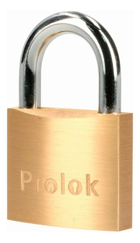 Lock L18s40eb Prolok Candado De Latón Corto Llave