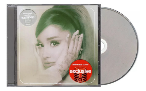 Ariana Grande posiciona a versão de capa alternativa 2/CD de disco, edição limitada, versão do álbum
