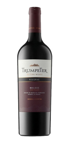 Vino Trumpeter Reserva Malbec Rutini Wines X750ml - Vinariam