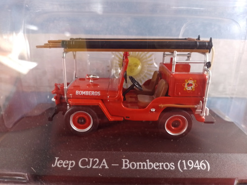 Colección Inolvidable Reparto Y Servicio, Jeep Bombero. Nvo