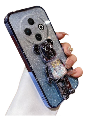 Funda Para Tecno Spark 30c Oso Violento Polvo Flash