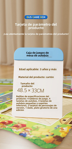 Juego De Mesa Bus Stop, Ajedrez, Mesa De Juego De Aprendizaj