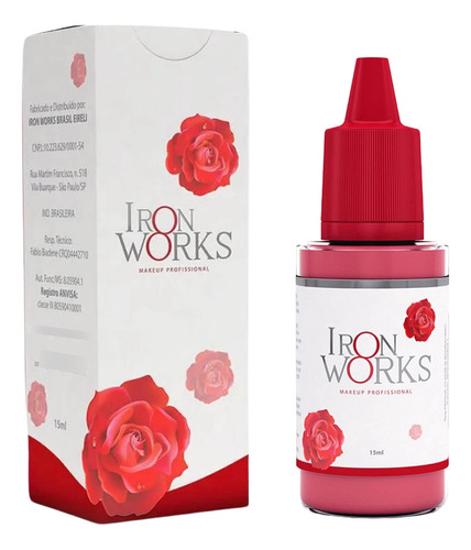 Pigmento Iron Works  Dora  15ml  Micropigmentação Labial