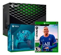 Comprar Consola Xbox Series X + Fifa 22 + Mando Mineral Camo
