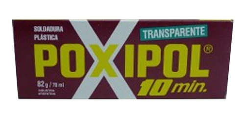 Pegamento Poxipol 10 Minutos Transparente 82g  Avant Motos