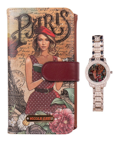 Set 2 Piezas Nicole Lee Portacelular Y Reloj Fw22