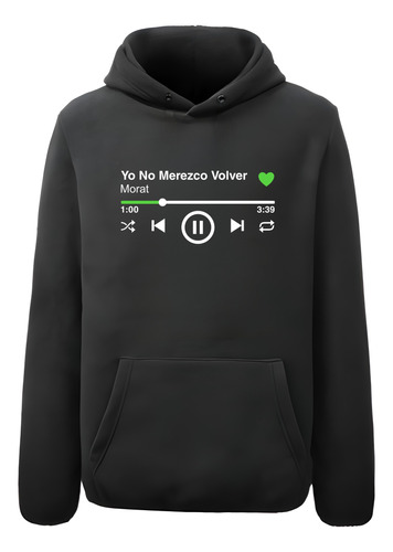 Sudadera Musical Morat | Yo No Merezco Volver 