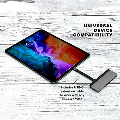 Hub Usb C Hyperdrive, Adaptador Mac Tipo C De Doble Hub Para