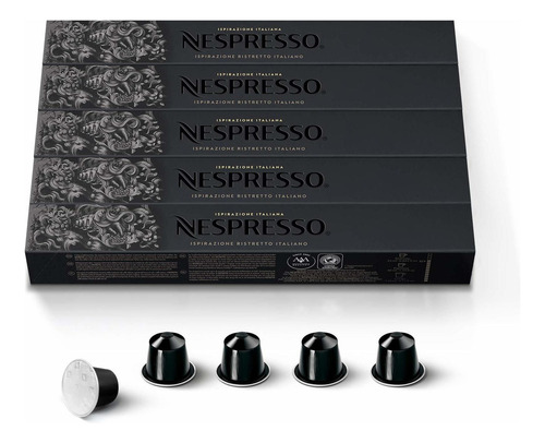 Nespresso Originalline: Rosabaya, 50 unidades,  No Compati.