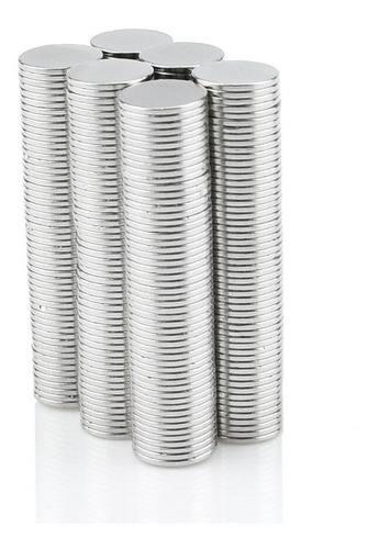 Imagen 1 de 9 de 25 Imanes De Neodimio 10x1 Mm Ultrapotentes