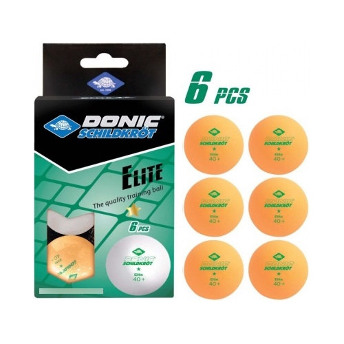 Pelotitas Ping Pong Donic Elite 1 Estrella X 6 Tenis De Mesa