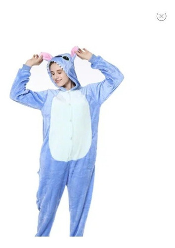 Divertida Pijama, Mono Para Adulto Stitch Disfraz