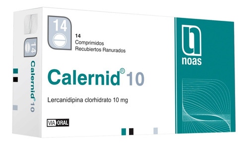 Calernid® 10mg X 14 Comp. (lercanidipina)