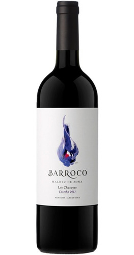 Vino Tinto Barroco Malbec De Zona - Los Chacayes ( Mendoza )