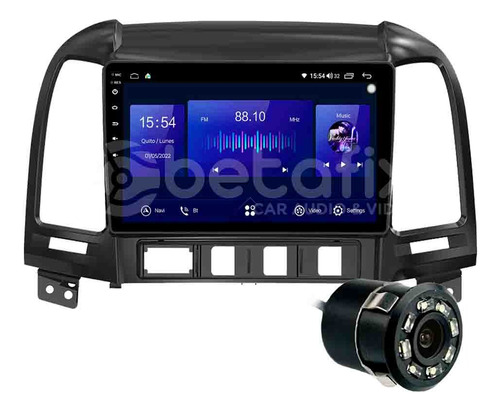 Radio Android Hyundai Santa Fe 2006/12 Original + Cámara