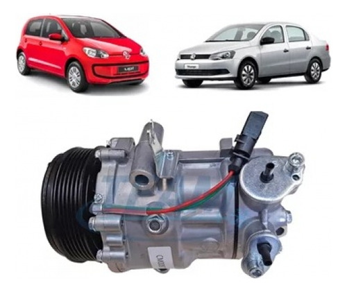 Compressor Ar Condicionado Volkswagen Up Gol Voyage G7 Cm008