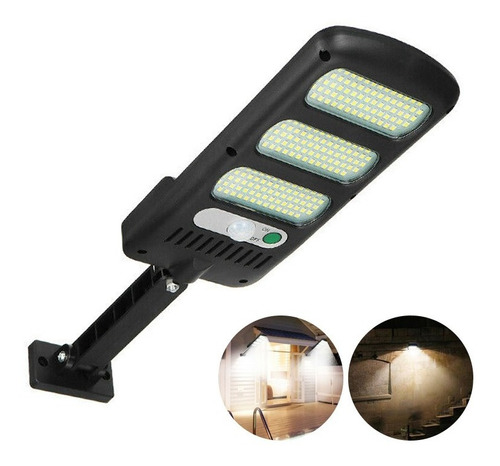 Foco Led Solar Para Exterior Con Sensor De Movimiento 60 Led