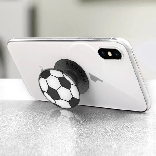 Soporte Celular Adhesivo Pelota Fútbol Ideal Souvenirs X 12