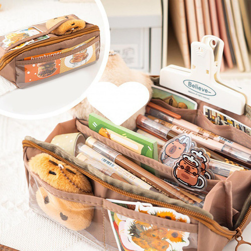 Estuche Para Lápices Carpincho Bolsa Para Lápices Carpincho