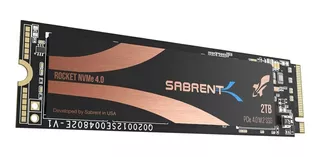 Disco sólido SSD interno Sabrent SB-ROCKET-NVMe4 2TB