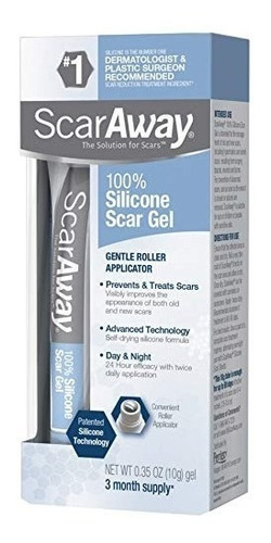 Gel Scaraway Silicone Scar 10g Tratamiento Para Cicatrices