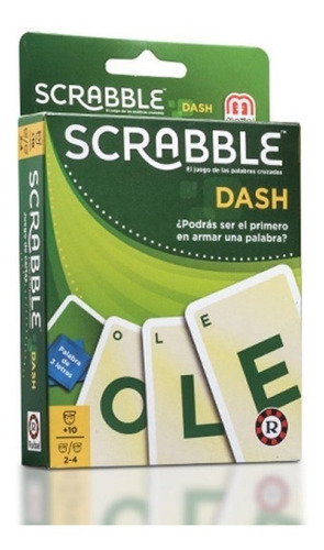 Scrabble Dash Juego De Mesa Ruibal Mattel Cartas 