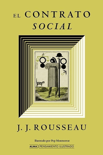 Contrato Social - J J Rousseau - Alma - Libro Tapa Dura